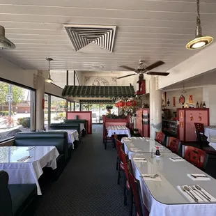 Looking out towards the front door.