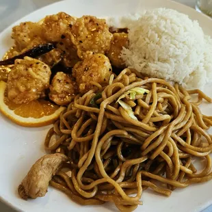 Szechuan Prawns or Princess shrimp?