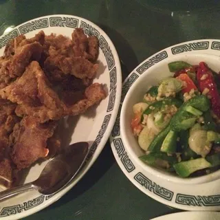 Salt and Pepper Spareribs Lunch