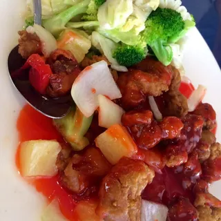 Sweet and Sour Pork Lunch
