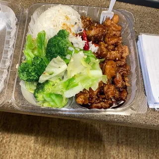 General Tso's Chicken Lunch