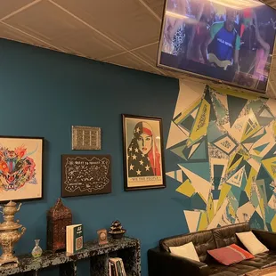 Inside of restaurant