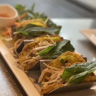 Banh xeo taco