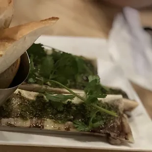 Bone marrow appetizer