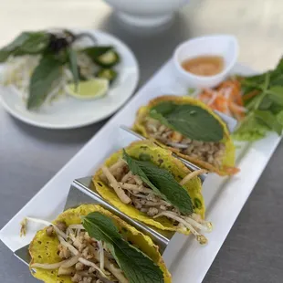 banh xeo tacos $12