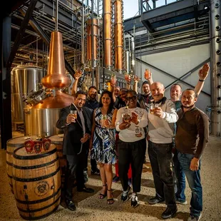 Team at Shankar Distillers