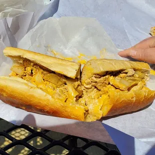 Chicken Cheesesteak wiz wit