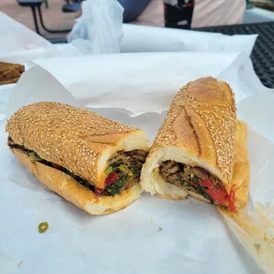 Veggie hoagie