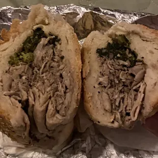 Roast Pork Italiano Sandwich