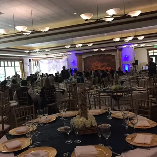 Ambrose Hall? Large spacious function room to the left as you enter Shannon Community Center