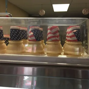 Patriotic cones
