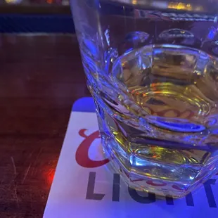 She pours baby shots