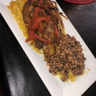 2 Piece Grilled Fish with 1 Side