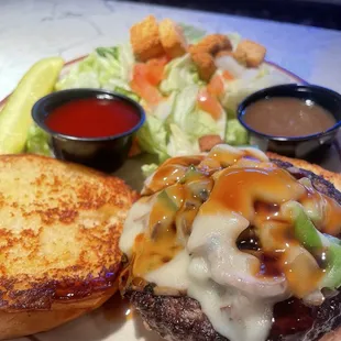 Teriyaki burger.  Burger of the week