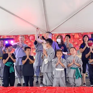 Shifu was happy we all made it to the end haha