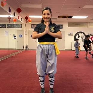 Last picture with my yellow belt on 10.25.21