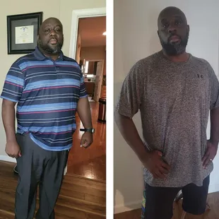 Dwayne lost 100 lbs!!!