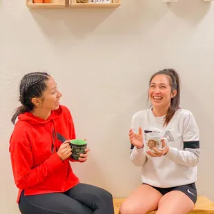 Great atmosphere and positivity