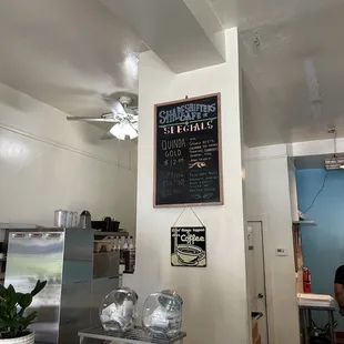 a man sitting at a counter