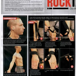 Rocktape is engineered to mimic the human skin, the stretchiness is the secret behind RockTape, it stretches up to 190%.