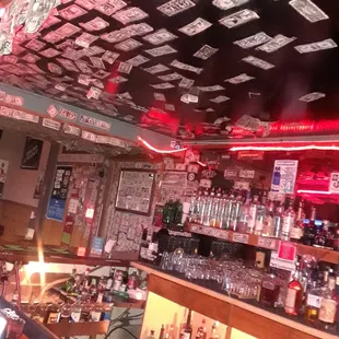 The bar . . Money money ...