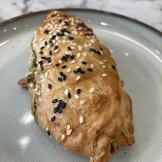 Mushroom filled pastry