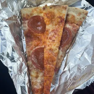 Only had one slice &amp; I can tell you I will be ordering pies for dinner now!! Came in for a quick impressive lunch. Thanks Sharon!!