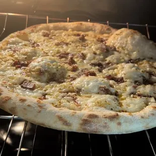 Corn and Bacon Pizza