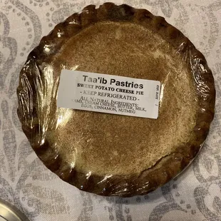 Sweet Potato Cheese Pie