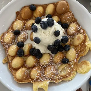 Bubble Waffle Ice Cream