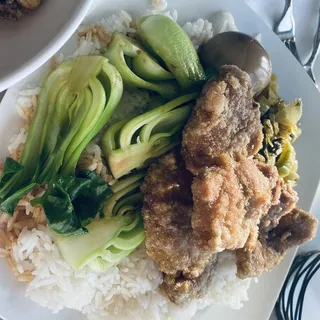 Taiwanese Fried Pork Chop over Rice