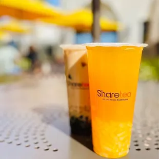 (Front) Mango &amp; Passion Fruit Green Tea