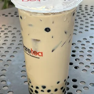 Okinawa pearl milk tea