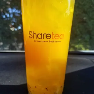 Peach Tea with Aiyu Jelly