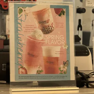 Spring seasonal flavors