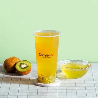 Kiwi Fruit Tea with Aiyu Jelly