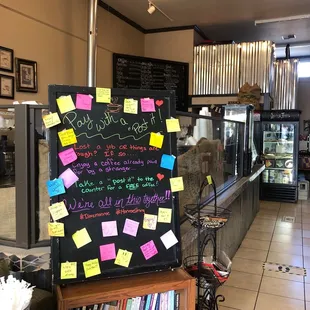 Great place with workers that care if you like the food. Biscuits and sausage gravy was delicious. They have a pay-it-forward board. Enjoy!