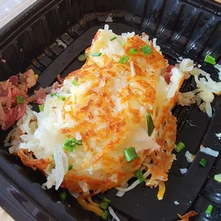 Loaded hash brown