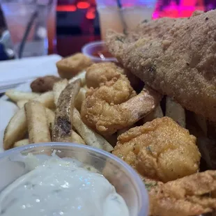 Seafood platter