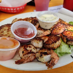 grilled seafood, fish, grilled fish, food, seafood
