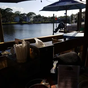 sushi and sashimi, outside