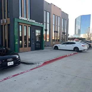 The outside