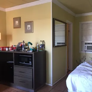 Mini-fridge area