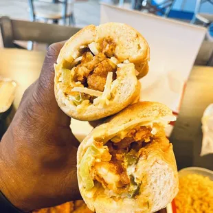 Fried Shrimp Po&apos;Boy