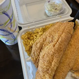 Fish Platter Flounder crispy