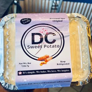 D.C. Sweet Potato Pie