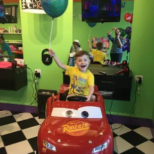 Only place my kid will get his hair cut