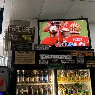 Football adult beverages