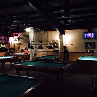 Plenty of pro sized tables