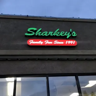 the front of the restaurant